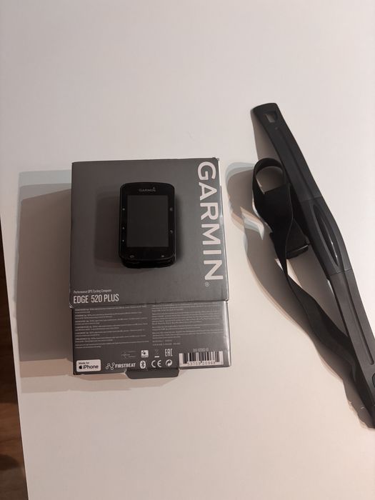 Garmin edge 520 plus + pasek tętna