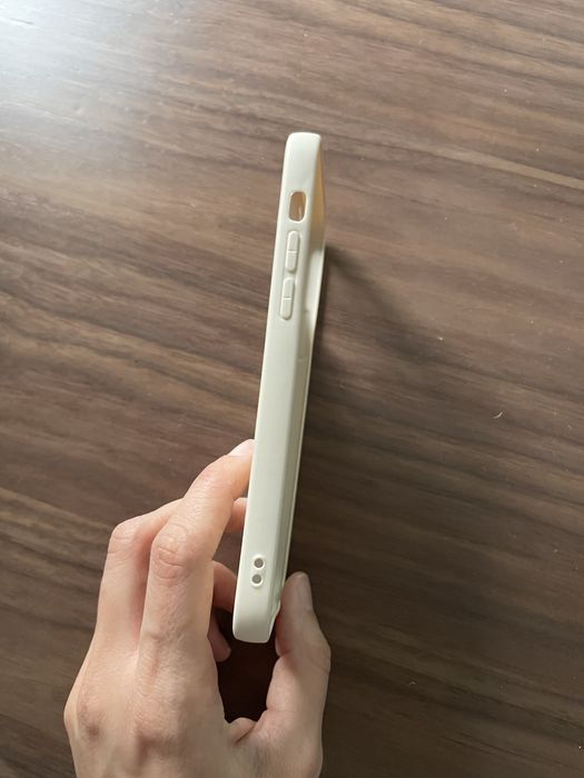 Capa Bege com padrão para iPhone 12
