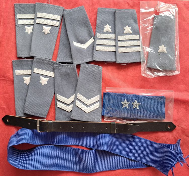 Zestaw pagonów,otoków milicja policja