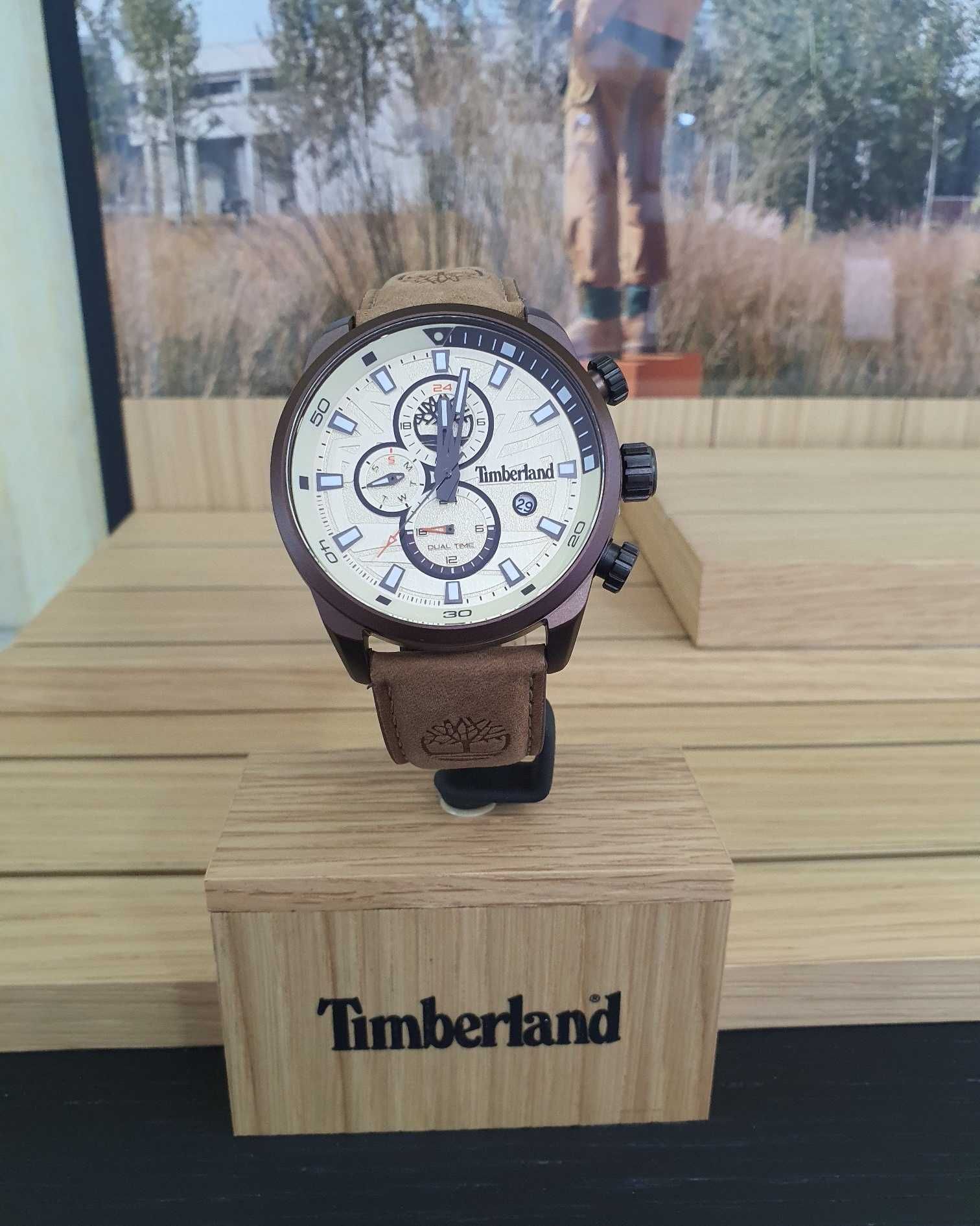 Relógio Timberland Castanho & Bege