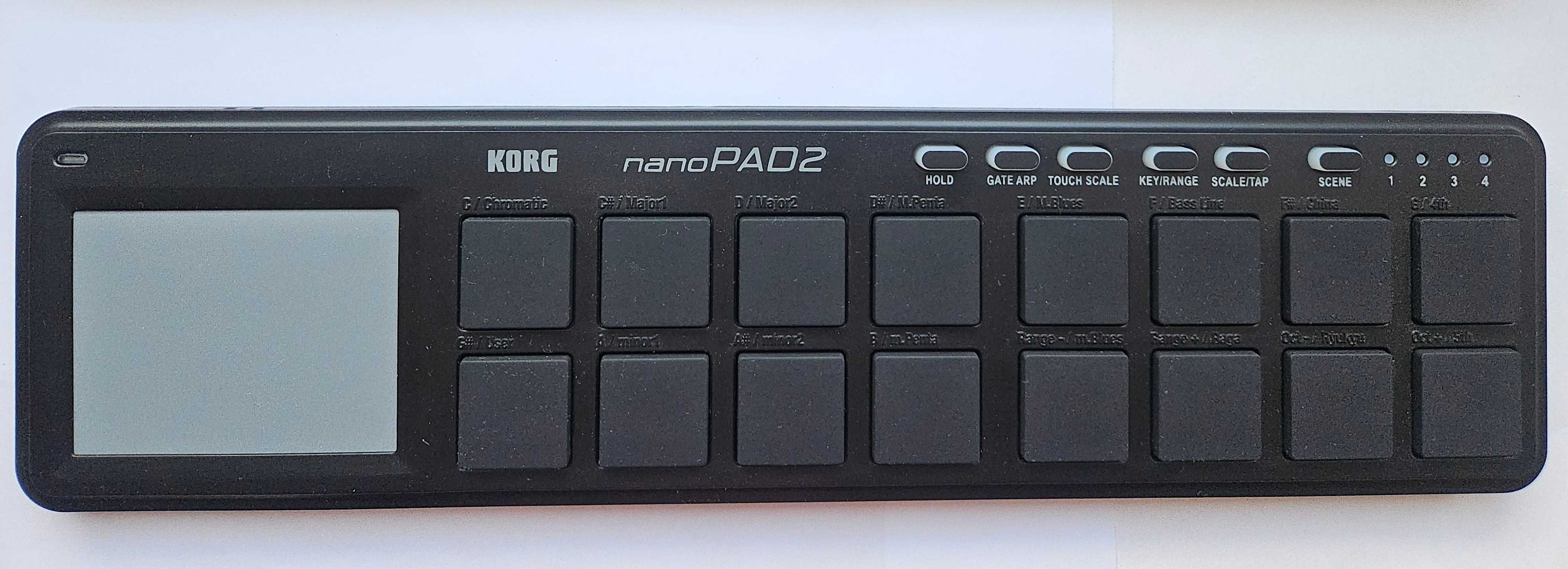 Korg nanokontrol2 + Korg nanopad2 - zestaw 2 kontrolerów MIDI