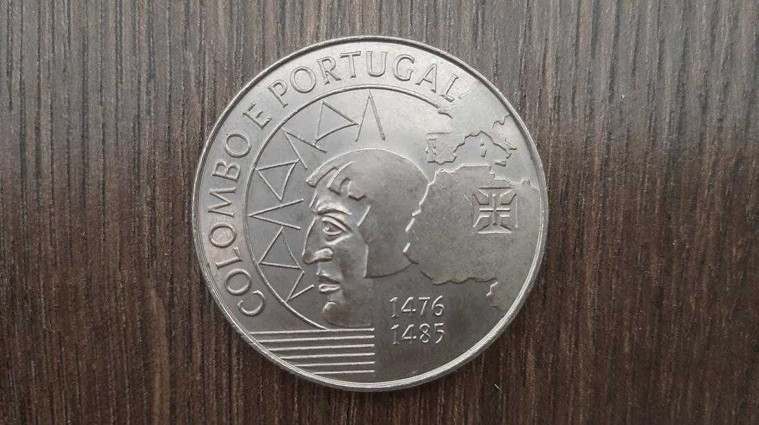 Moeda Portuguesa de 200 Escudos - Colombo e Portugal