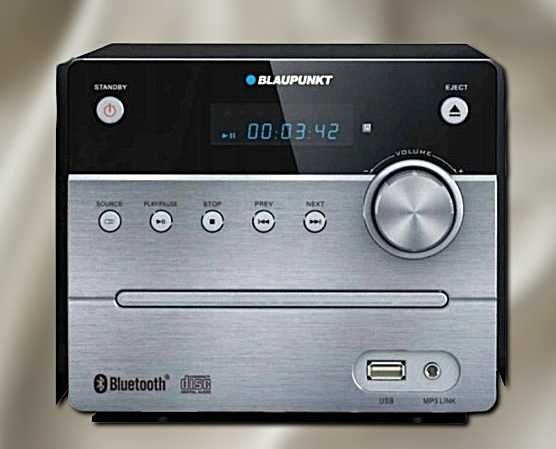 Mikrowieża Blaupunkt MS8BK + pilot  -  stan BARDZO DOBRY
