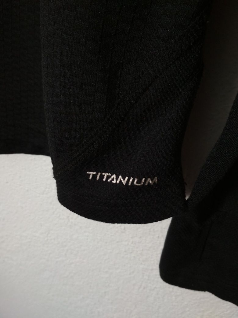 Columbia Titanium czarna bluza sportowa longsleeve L