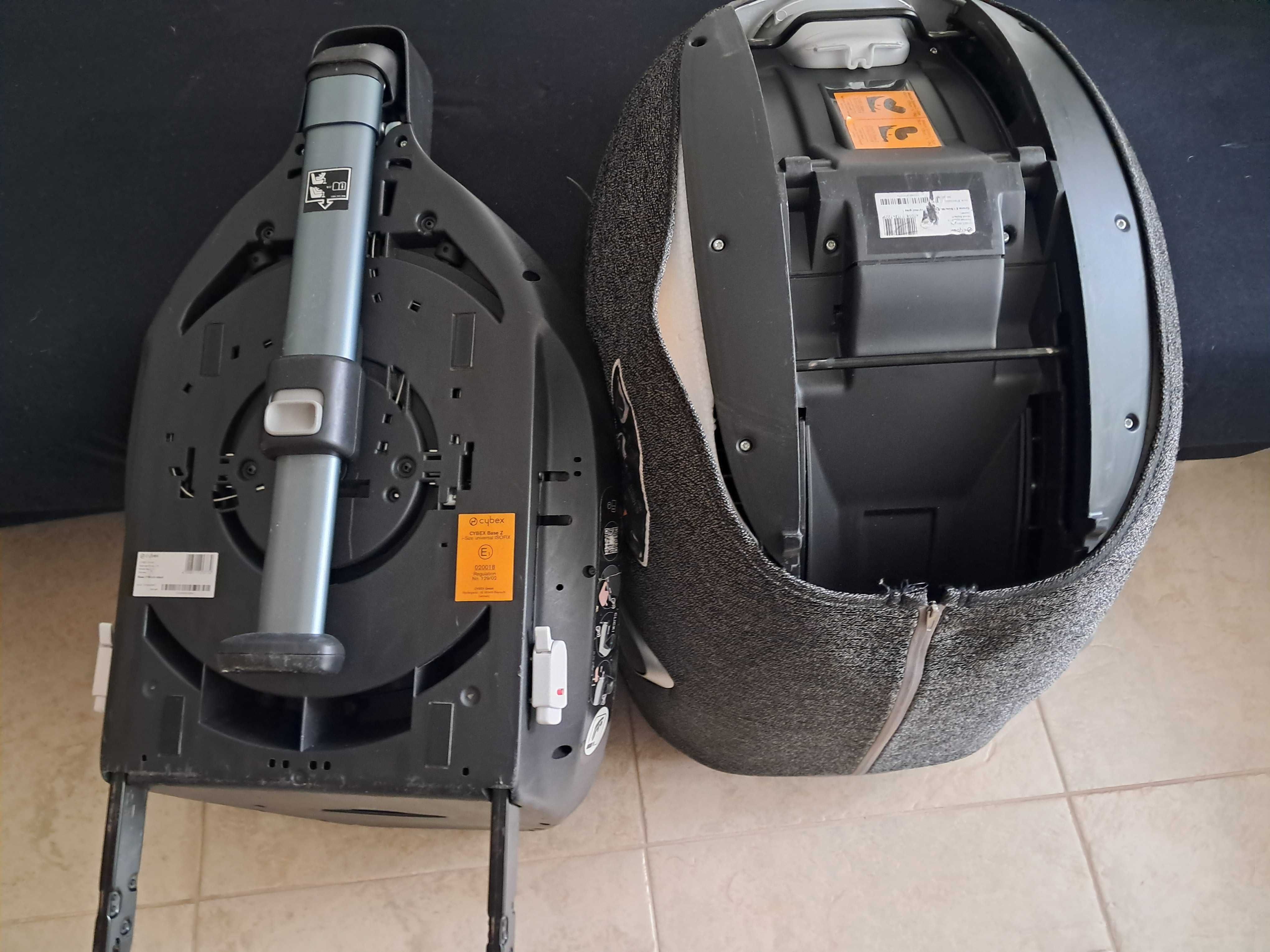 Cadeira com isofix Cybex Sirona Platinum + Base Isofix 9-18Kg