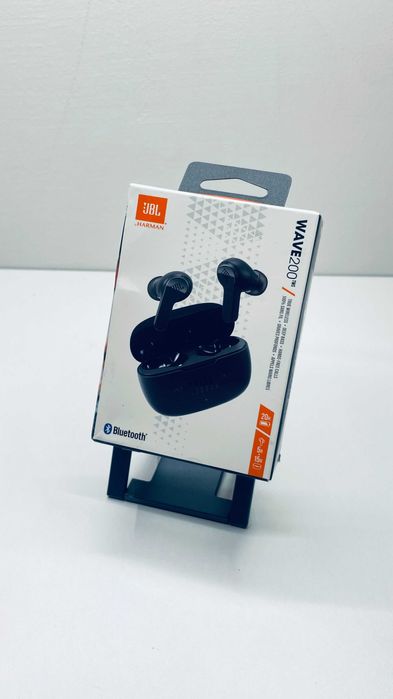 Słuchawki bezprzewodowe dokanałowe JBL Wave 200 TWS 20h Dual Connect
