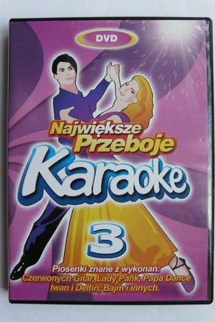 Największe Przeboje Karaoke 3 - płyta DVD