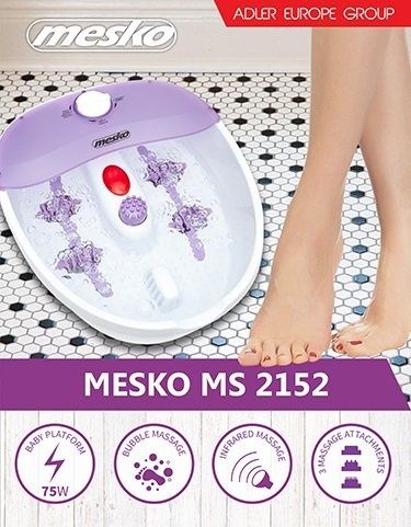 Wielofunkcyjny masażer do stóp Mesko MS 2152