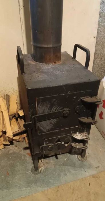 Бліндажна піч буржуйка окопна пічка Маленька буржуйка окопная печка