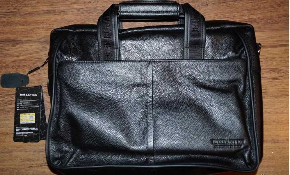 Мужская сумка Bostanten из натуральной кожи