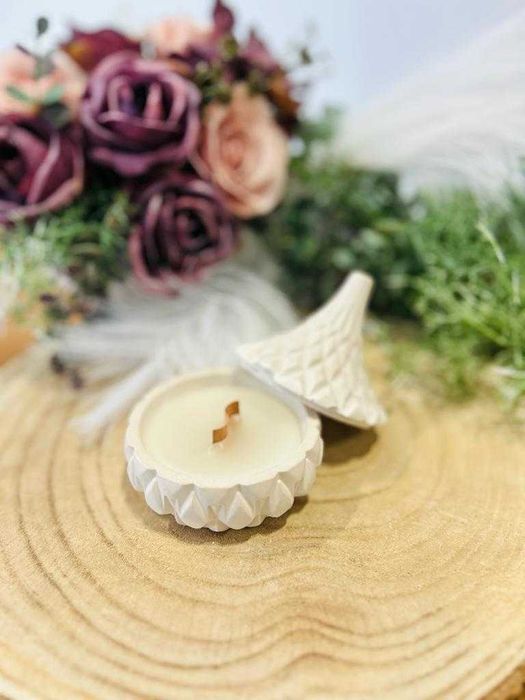 Gesso perfumado feito a mão