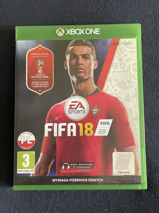 Gry Fifa 18 19 21 na xbox one