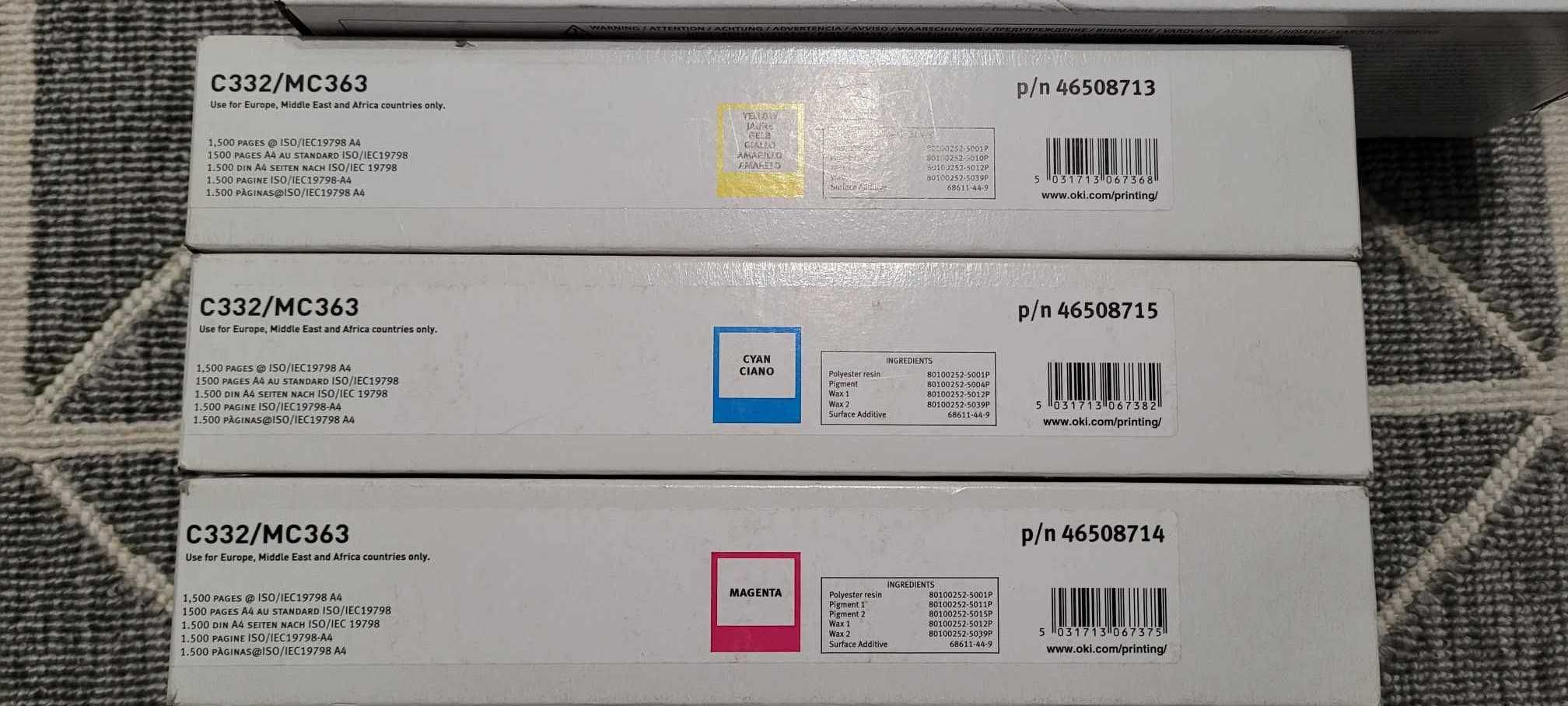 Toner OKI C332 / MC363 CYAN