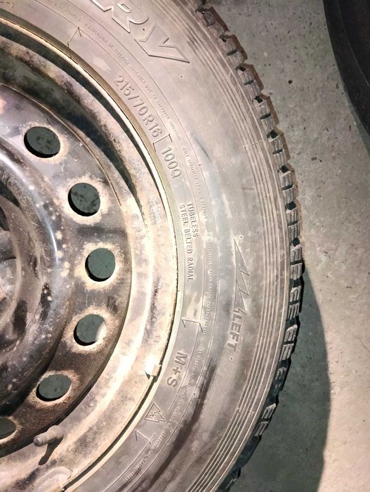 Шини зимові Toyo G02 plus 215/70 R16 100Q (протектор 7-8мм)