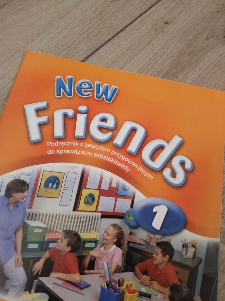 New Friends podręcznik z zeszytem przygotowujący do spr szóstoklasisty