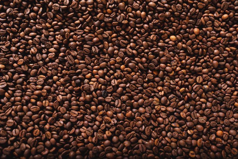 Кофе в зернах крепкий с пенкой
