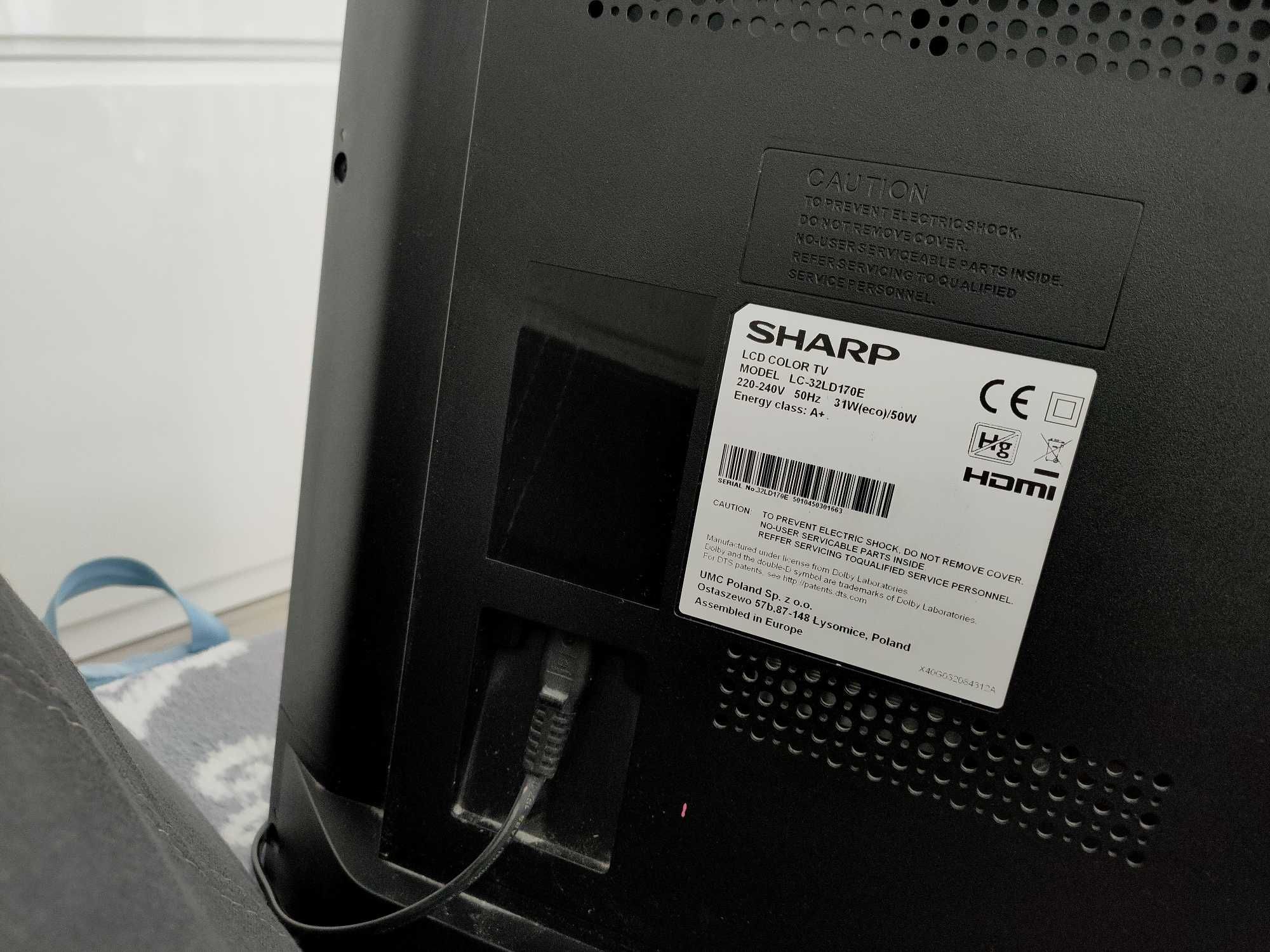 Telewizor Sharp lcd 32" LC-32LD170E Energy class A+