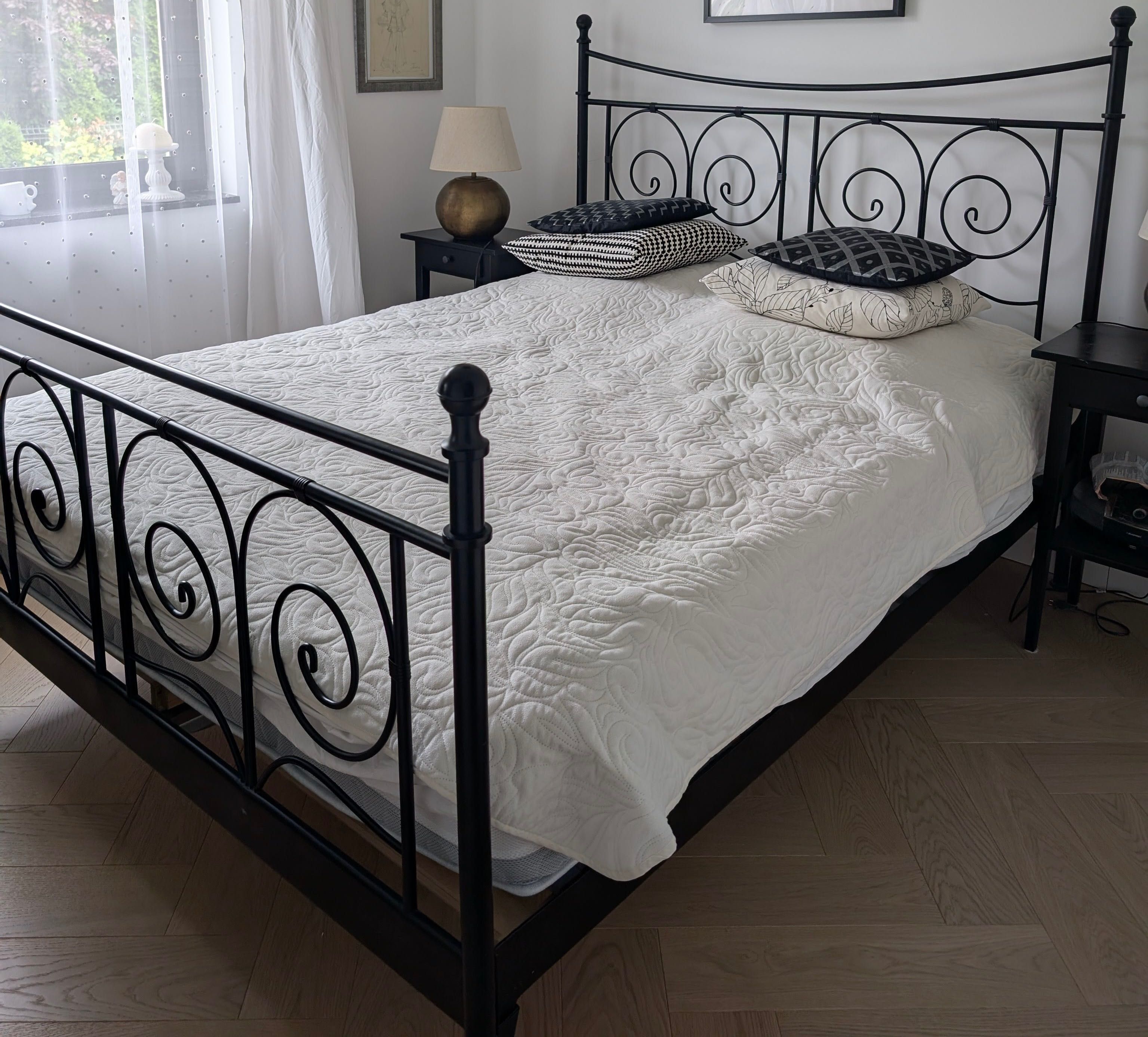 Łóżko Ikea NORESUND ze stelażem 200x160