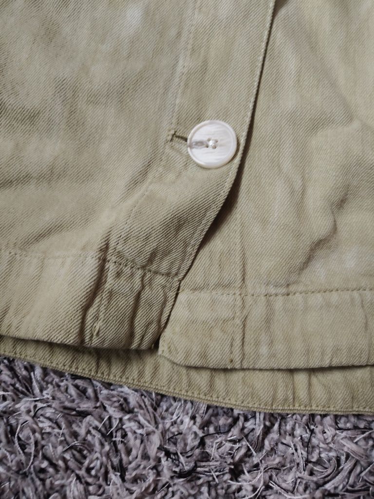 Nowa Kurtka Koszulowa Bawełniana Dekatyzowana Trójkolorowa Bershka Ove