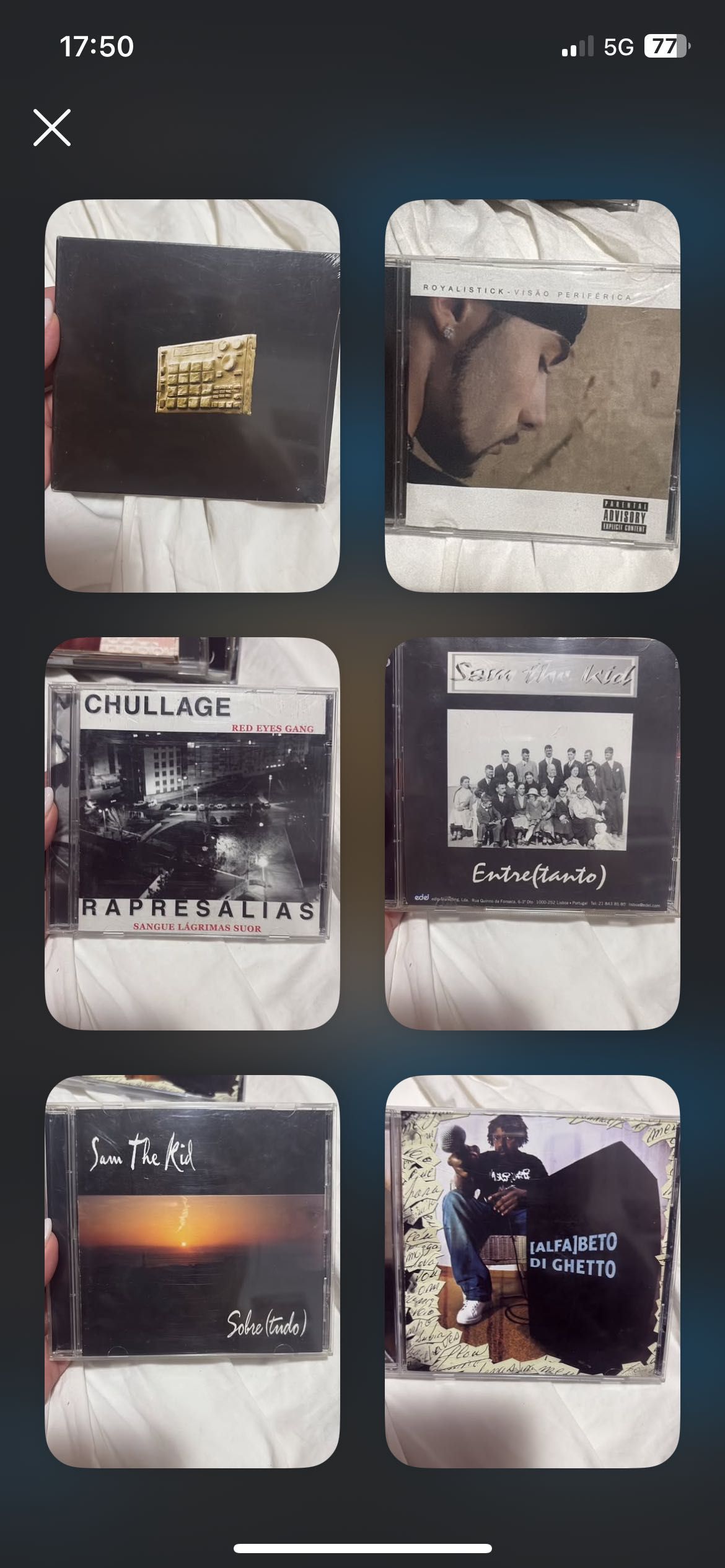 Cds e vinil Hip Hop tuga