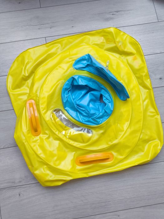 Kółko pompowane dla malucha Nabaiji 7-11 kg z siedzeniem koło dmuchane