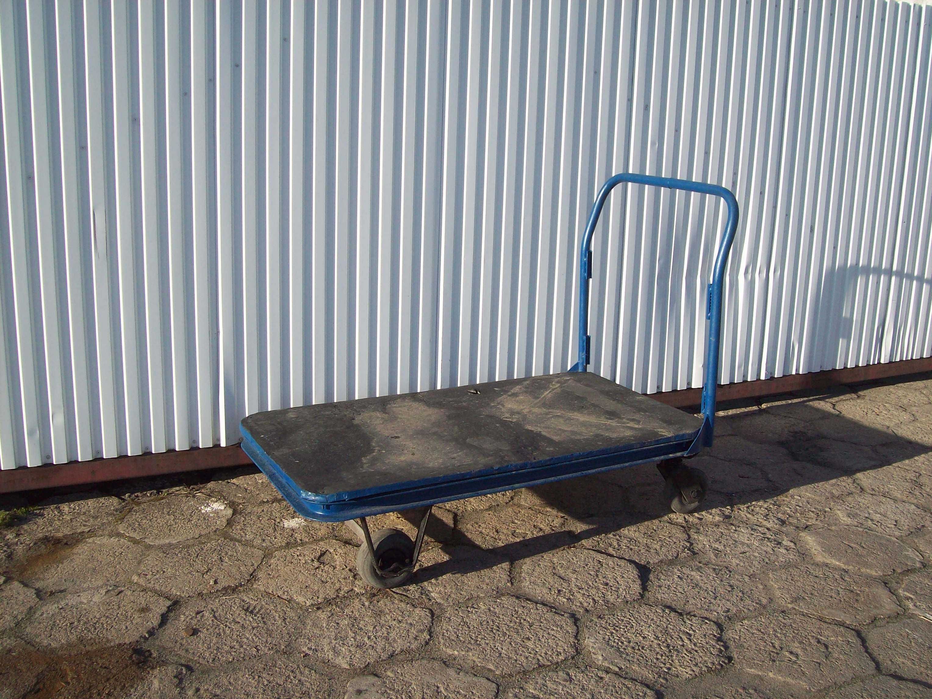 Wózek platformowy ręczny wytrzymały wózek transportowy paleciak