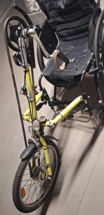Przystawka do wózka inwalidzkiego Stricker Handbike