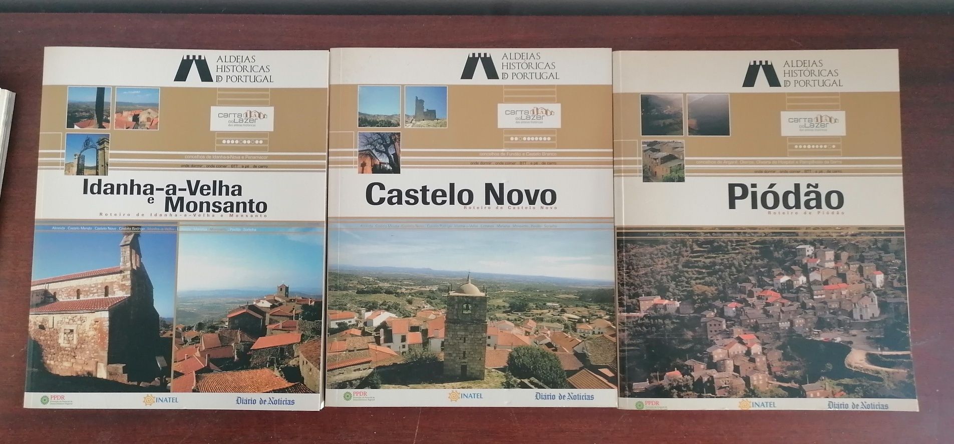 Livros da Coleção "Aldeias Históricas de Portugal"