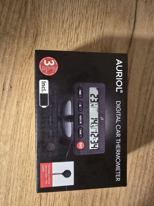 Auriol nowy termometr samochodowy