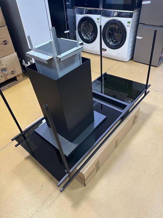 Nowy okap wyspowy stelażowy 140 cm, sklep 8 tys