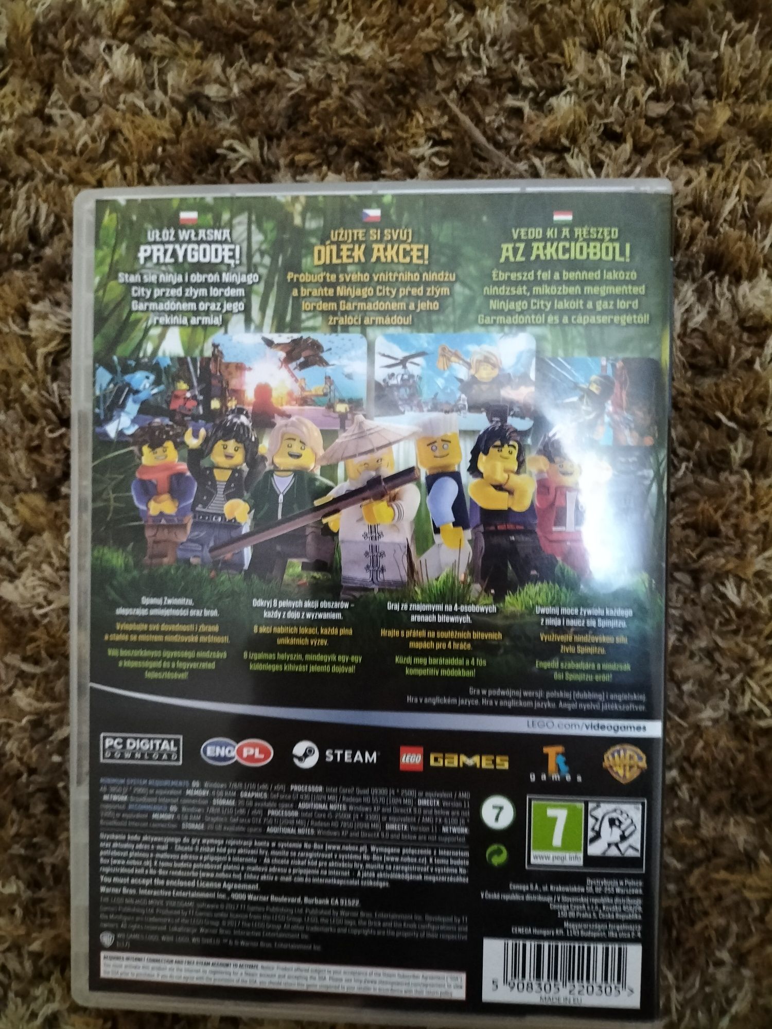 LEGO ninjago PC kod do gry