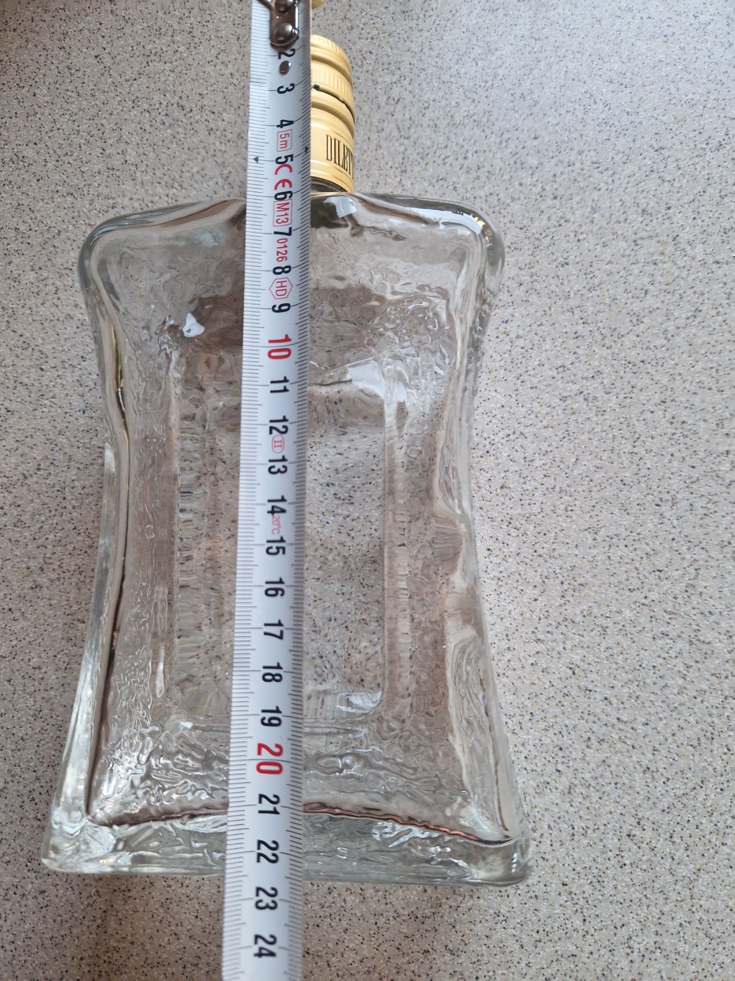 Butelka na nalewkę karafka 700ml 0,7 l szklana