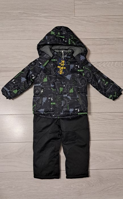 Дитячий зимовий роздільний комбінезон для хлопчика