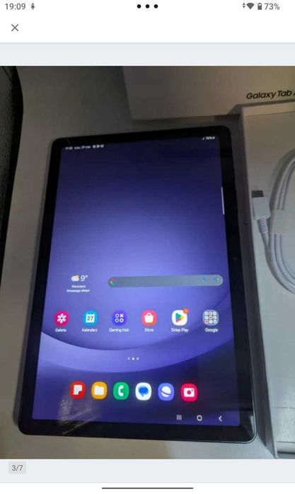 ELEGANCKI tablet Samsung A9+5G. Pamięć  4\64 gb. Gwarancja prod