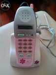 Telefone da Barbie com auricular