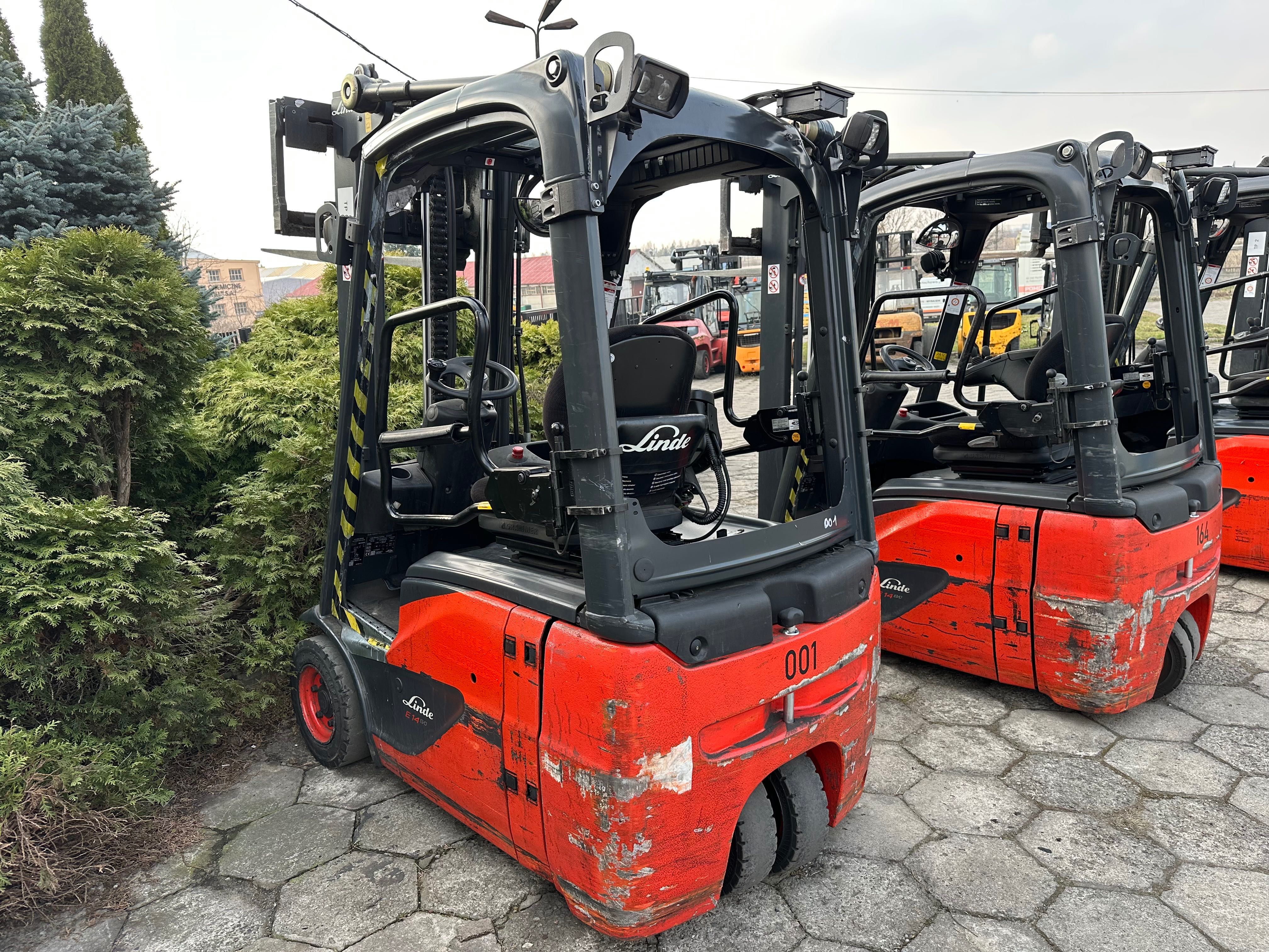 Wózek Widłowy Linde E14 Model 386 Rok 2018 E16