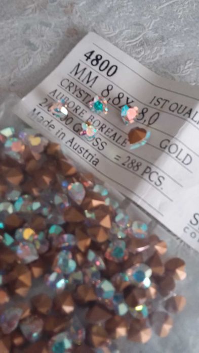 Saquinhos de 10 peças Cristal Swarovski