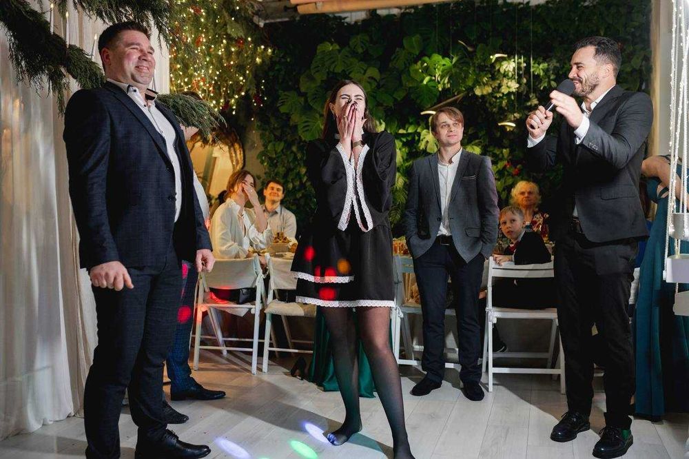 Ведучий на весілля, корпоратив, день народження