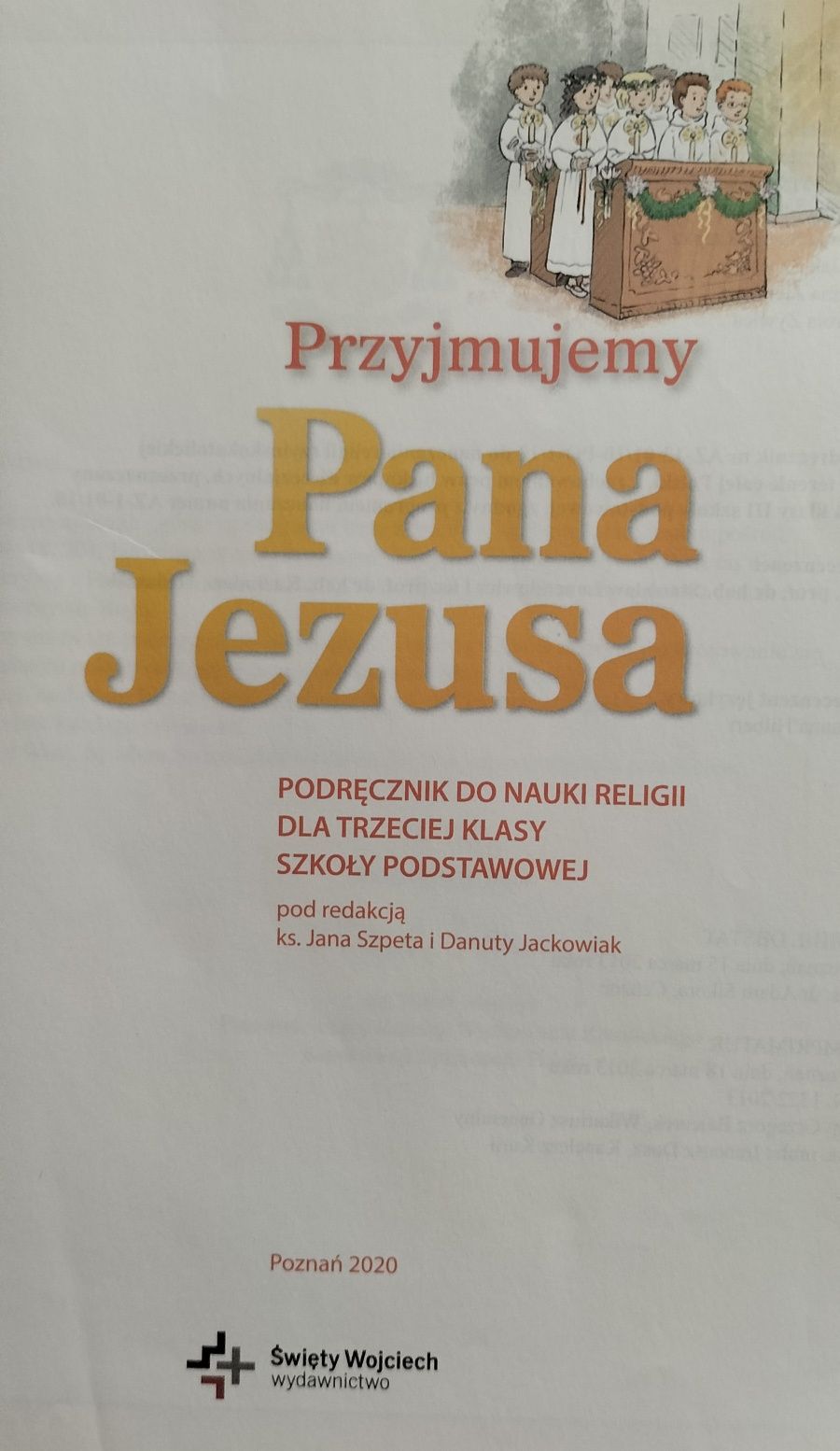 Przyjmujemy Pana Jezusa