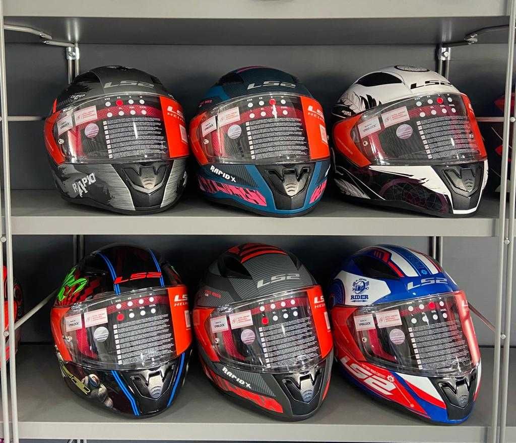 Capacete Cross LS2 / Oneal / Axxis - Novos