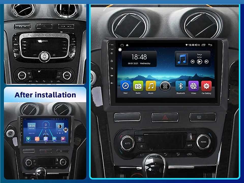 Radio samochodowe Android Ford Mondeo (10.1") 2011.-2013