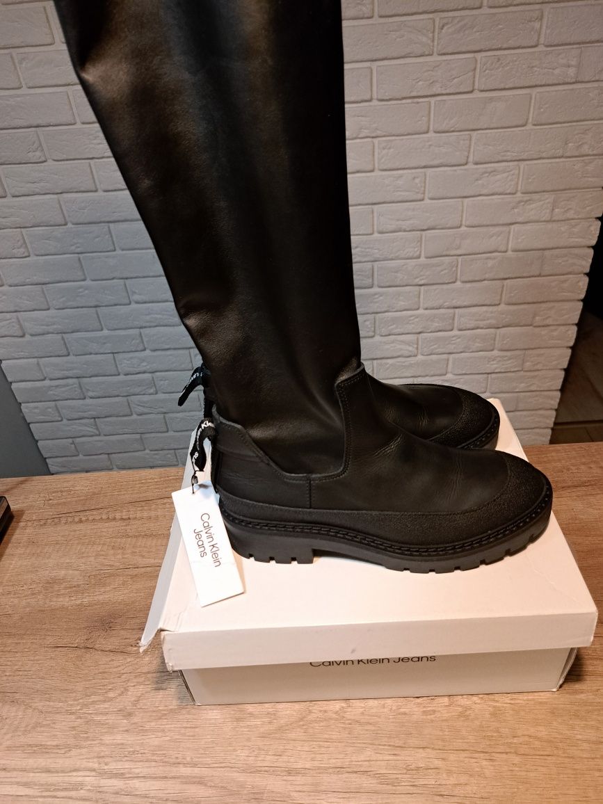 Kozaki zimowe Calvin Klein Jeans 38