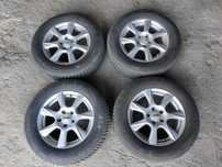 Koła zimowe 16 z oponami Hankook w super stanie, Mitsubishi ASX