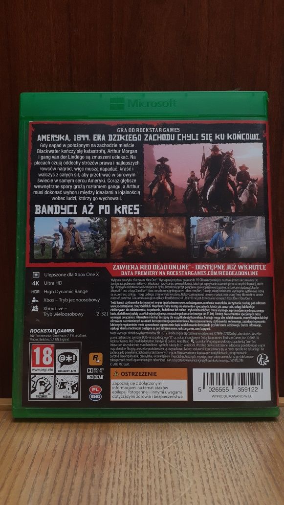 Gra Red Dead Redemption II Xbox One