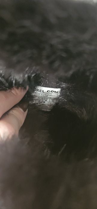 Buty kozaki śniegowce sorel 38 czarne ocieplane damskie dla dziewczynk