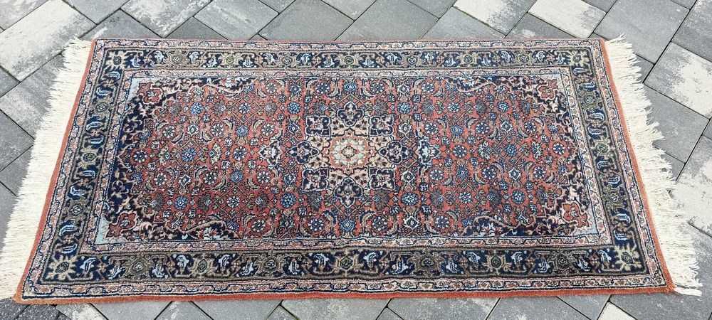 Sarouk perski dywan wełniany tkany ręcznie 151 x 72 cm wełna