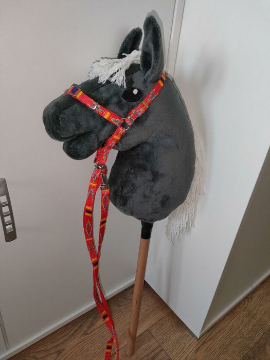 Hobby horse koń na kiju do skoków