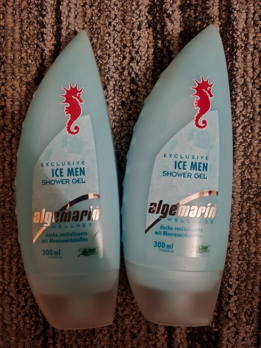 Żel pod prysznic z Niemiec algemarin ice men 2 sztuki po 300ml