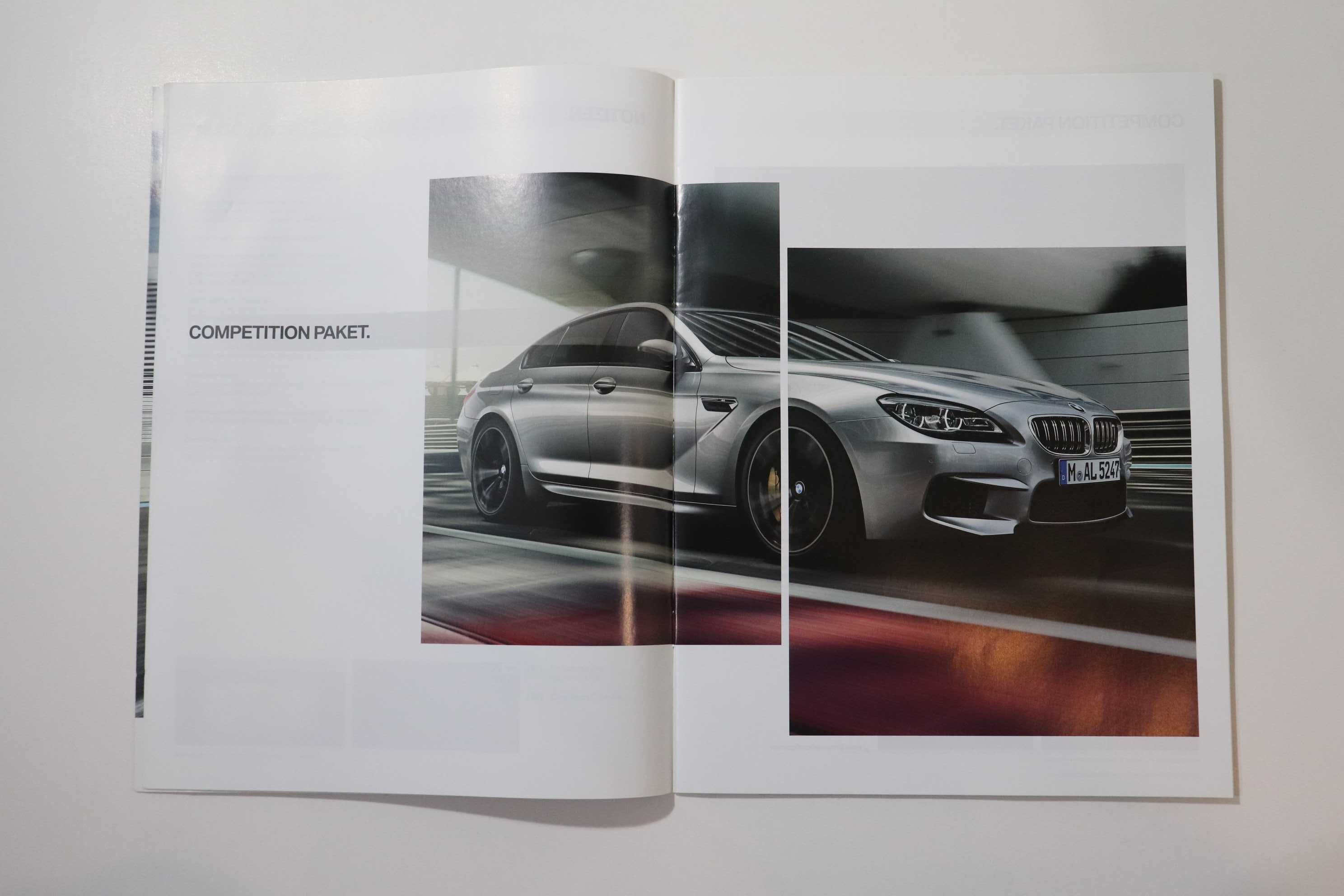 Catálogo BMW M6 Gran Coupé