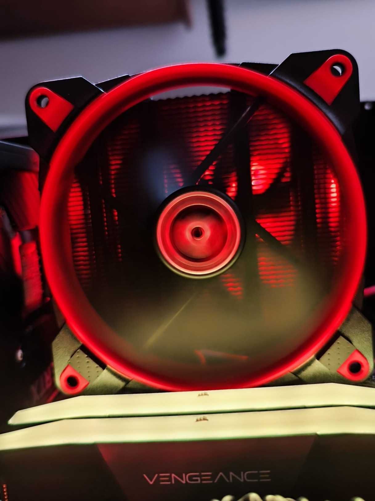 Dissipador Cooler Gaming Arctic Freezer 34 eSports DUO 120mm Vermelho